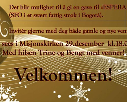 Romjulssang I Misjonskirken