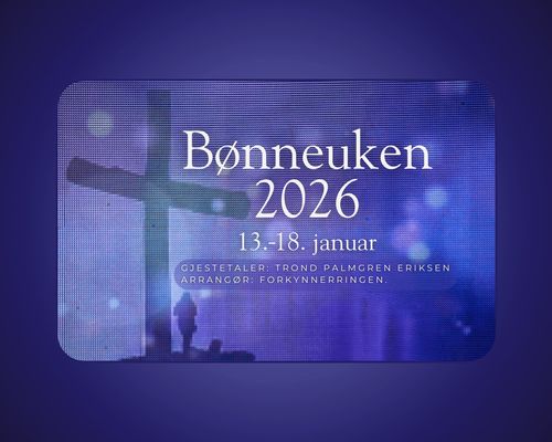 Felles bønneuke 2026