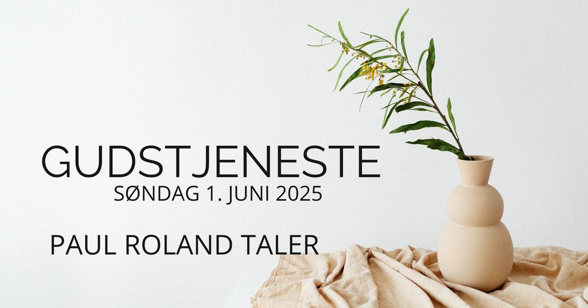 Gudstjeneste 1. juni