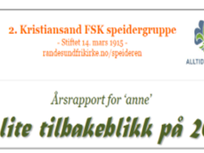 Årsrapport og regnskap for "Anne" 2025 er nå tilgjengelig