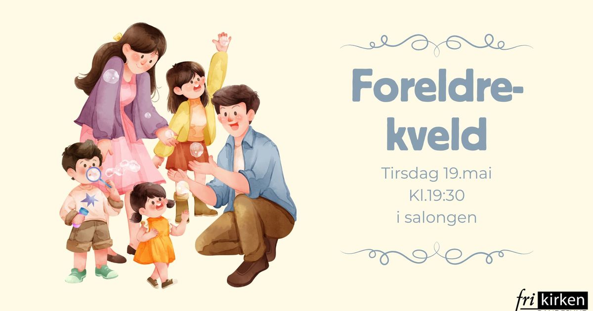 Foreldrekveld 19.05.2026