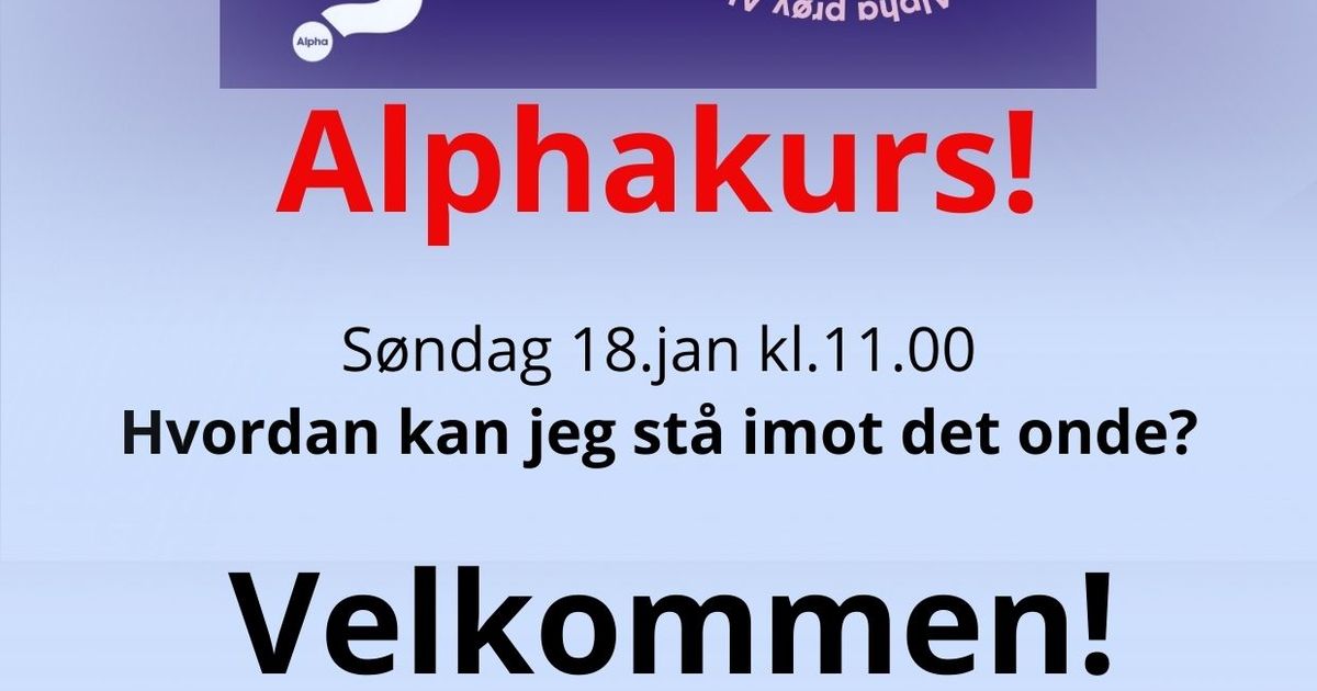 Alphakurs!