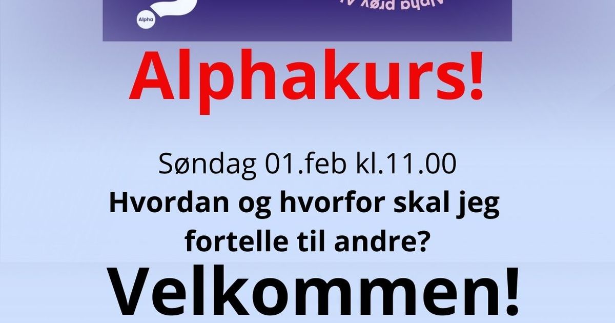 Alphakurs!