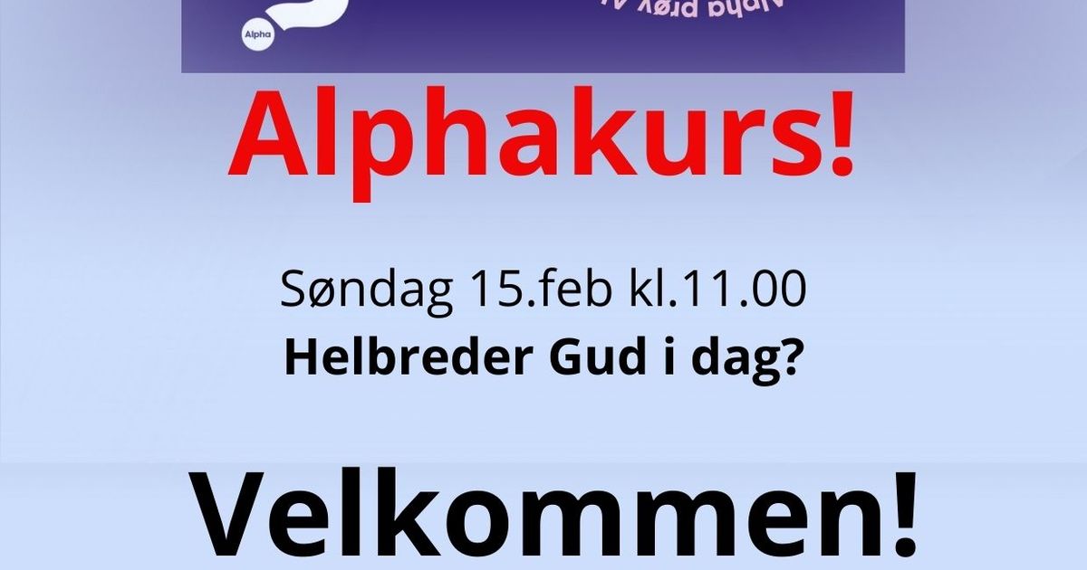Alphakurs!