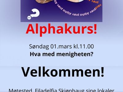 Alphakurs!