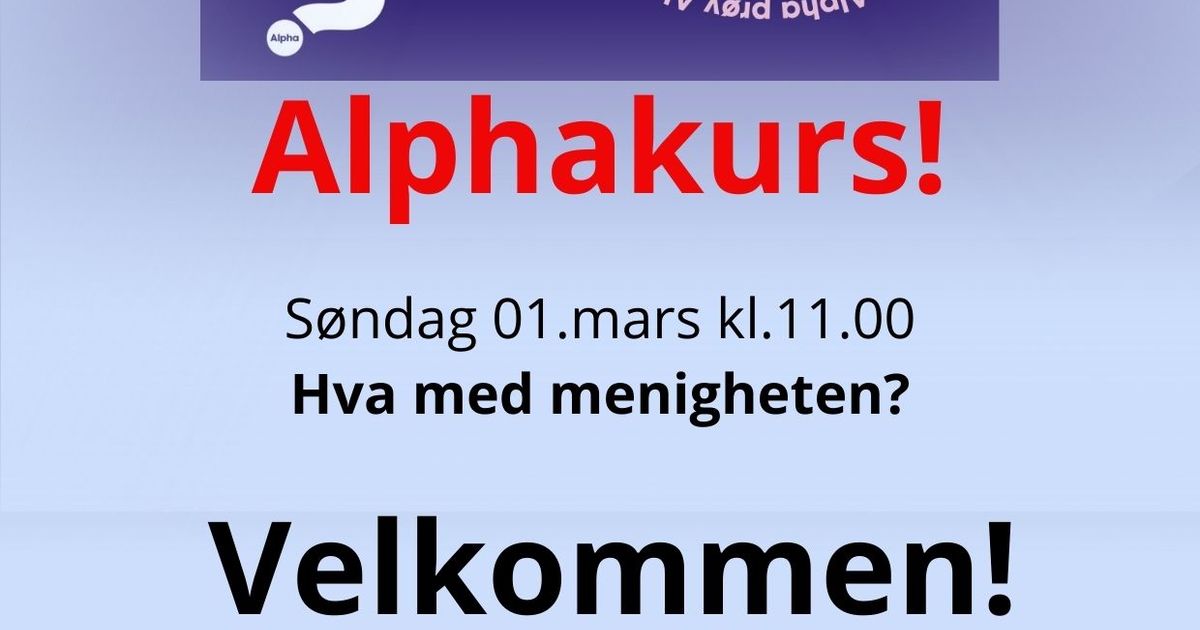 Alphakurs!
