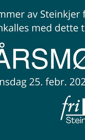 Årsmøte i Steinkjer frikirke