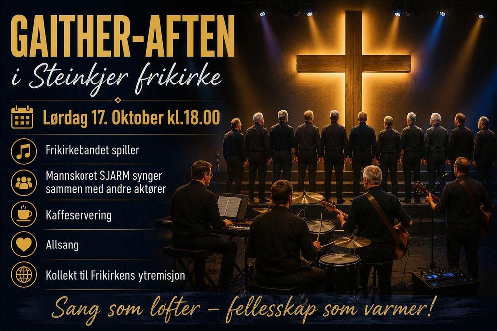 VELKOMMEN TIL GAITHER-AFTEN!