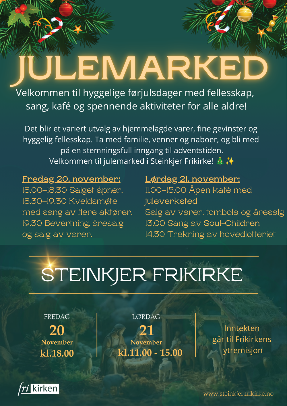 JULEMARKED!