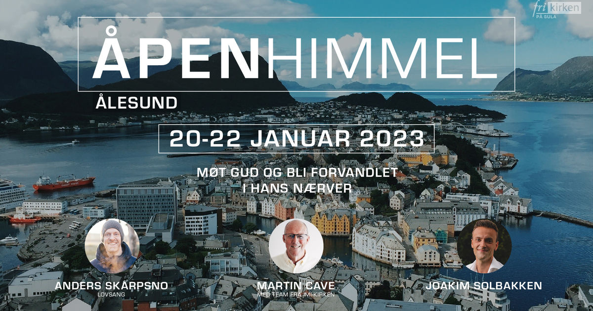 Bli med på Åpen Himmel Ålesund