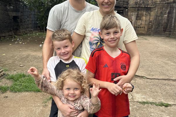 Familien Nygaard deler fra FamilieDTS og Kambodsja