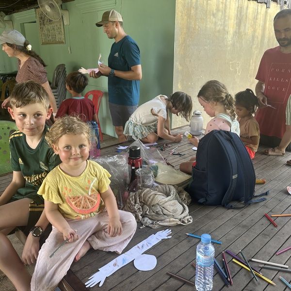 Familien Nygaard deler fra FamilieDTS og Kambodsja