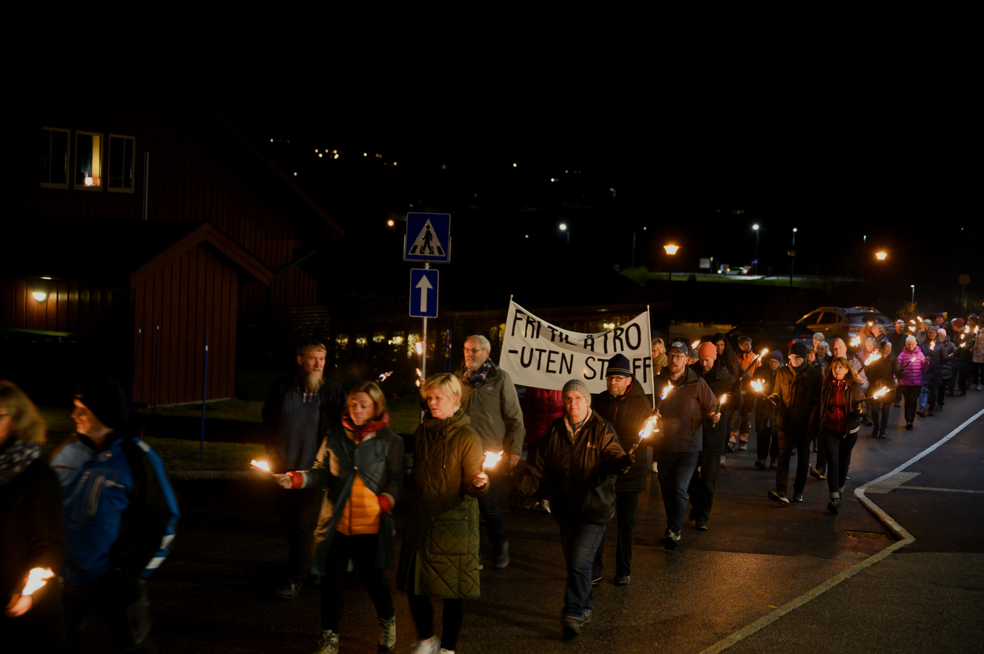 Fakkeltog for forfulgte kristne 19.okt