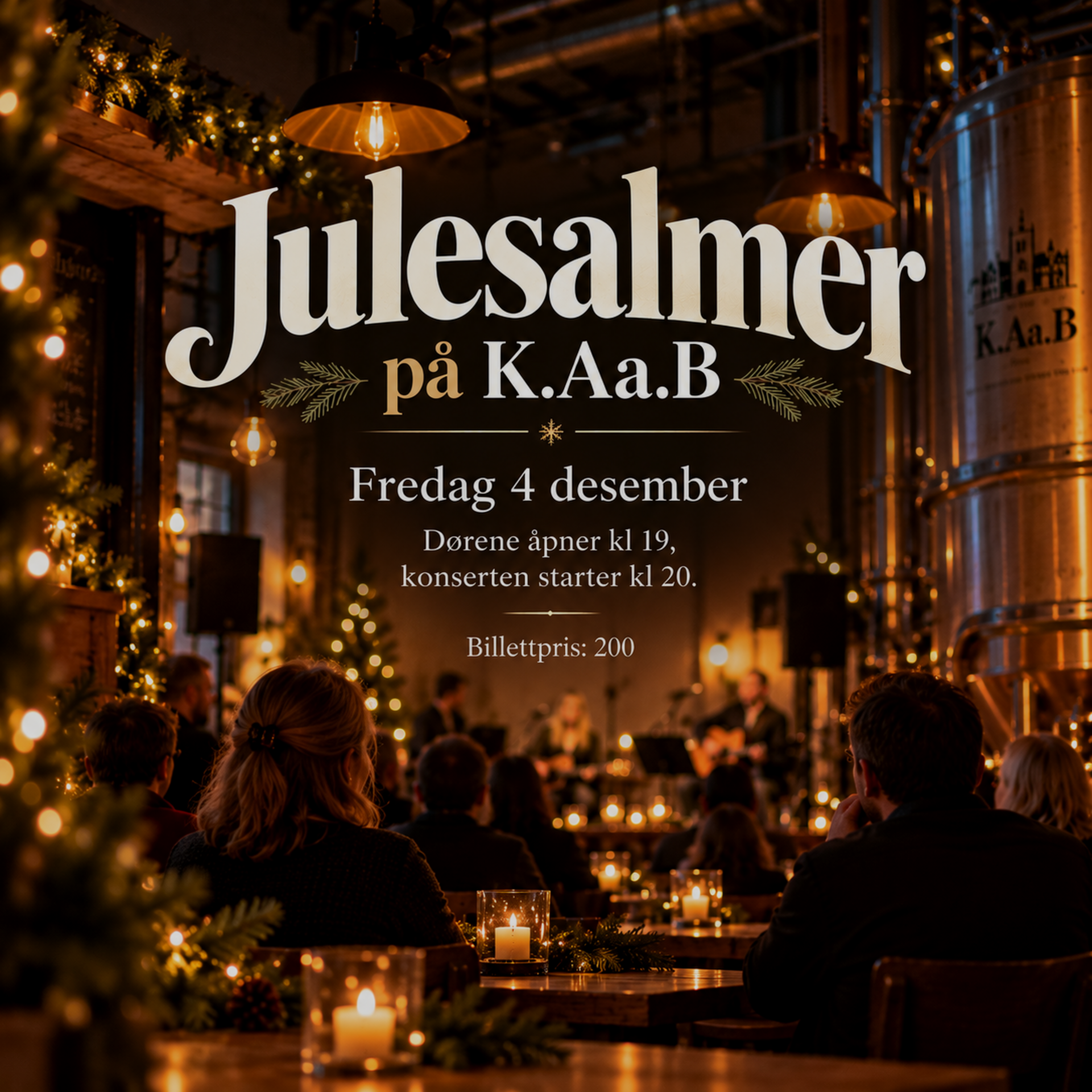 Julesalmer på K.Aa.B