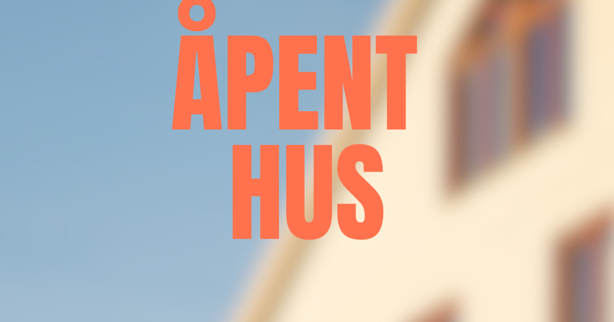 Åpent hus november 2026