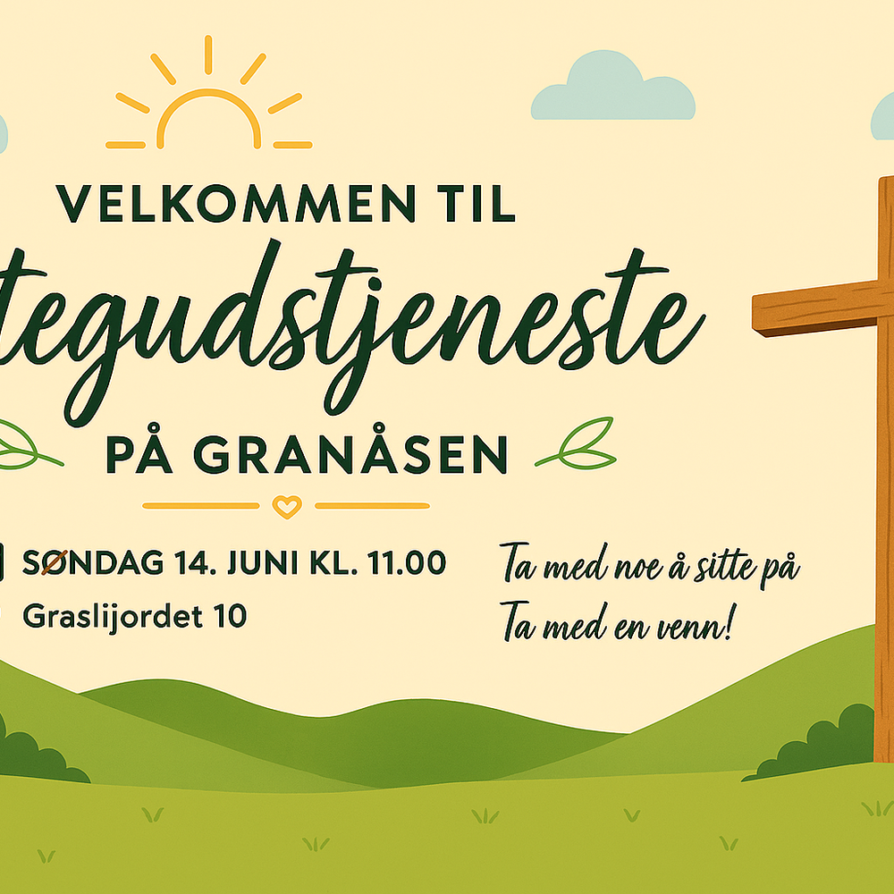 Utegudstjeneste på Granåsen 14.06