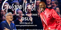 Gospelfest Oslo 6. - 8. mars 2026