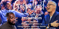 Gospelfest Trondheim 17. - 19. april 2026