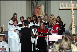 Lysmesse Fore kirke 2004