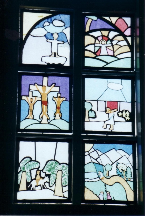 ”Glassmalerier” til Fore kirke
