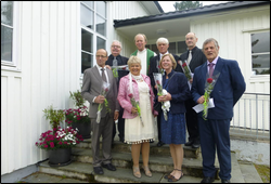 50. årskonfirmanter Halsa kirke 2013