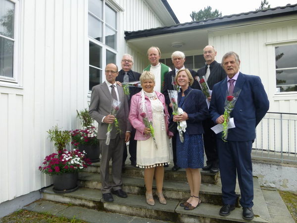 50. årskonfirmanter Halsa kirke 2013