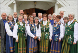 50 års konfirmanter Glomfjord kirke 2014