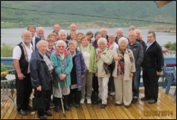  Diakonien i Halsa menighet på tur til Jektvik 2014