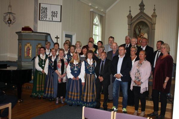 50 årskonformanter i Fore kirke 2016