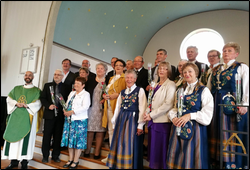 50 årskonfirmanter Halsa kirke 2017