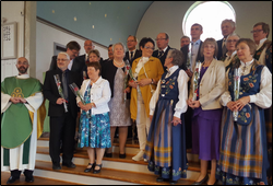 50-årskonfirmantene i Halsa Kirke 18 juni 2017.