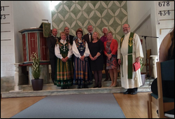 50-årskonfirmanter i Glomfjord kirke