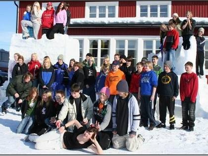 Konfirmantleir vinter 2006 søndre Meløy