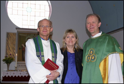 Anne Helene Jonassen og Leif Larssen innsatt i Halsa kirke