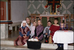 Skolegudstjeneste i Glomfjord kirke