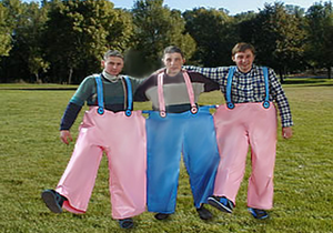 Эстафетные штаны-тройка 