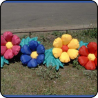 www.kinderattr.ru Аттракцион Распускающиеся цветы 7 метров