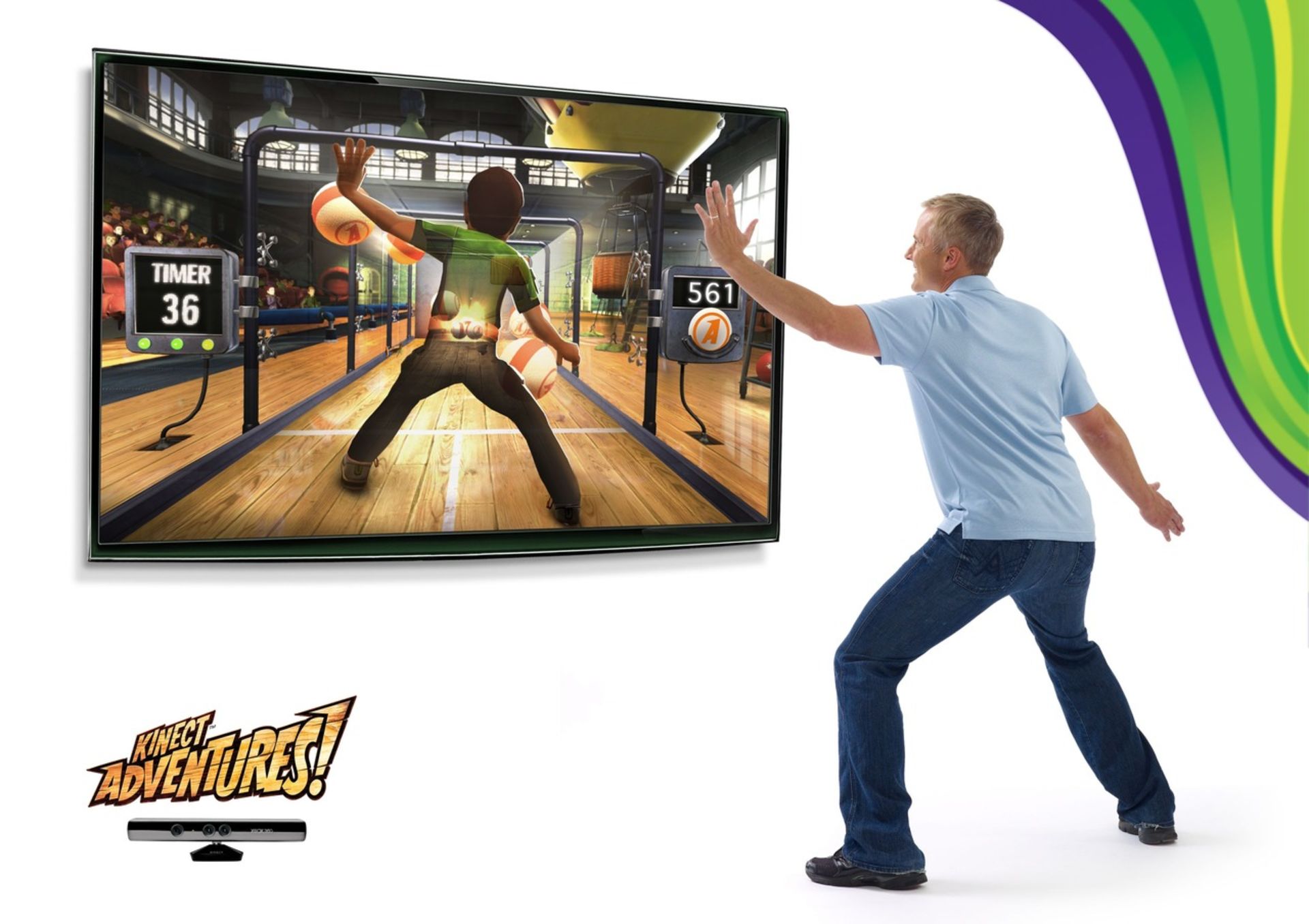 Игры без движений. Приставка Xbox 360 с Kinect. Кинект Адвентурес Xbox 360. Xbox 360 Nike Kinect Training. Игра Kinect Adventures! (Xbox 360, оригинальный).
