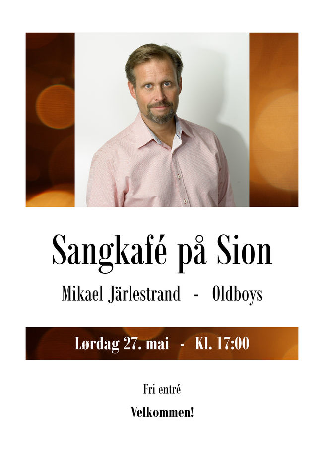 Sangkafé med Mikael Järlestrand