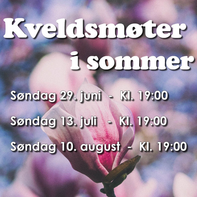 Sommerens Kveldsmøter