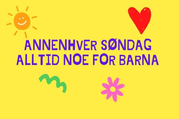 ⭐️Annenhver uke for barna⭐️