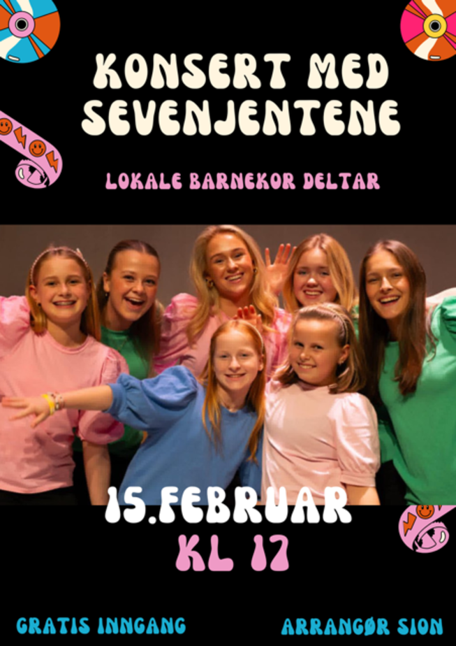 Konsert med Sevenjentene