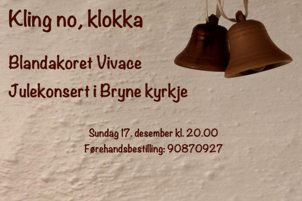 Julekonsert med Blandakoret Vivace.