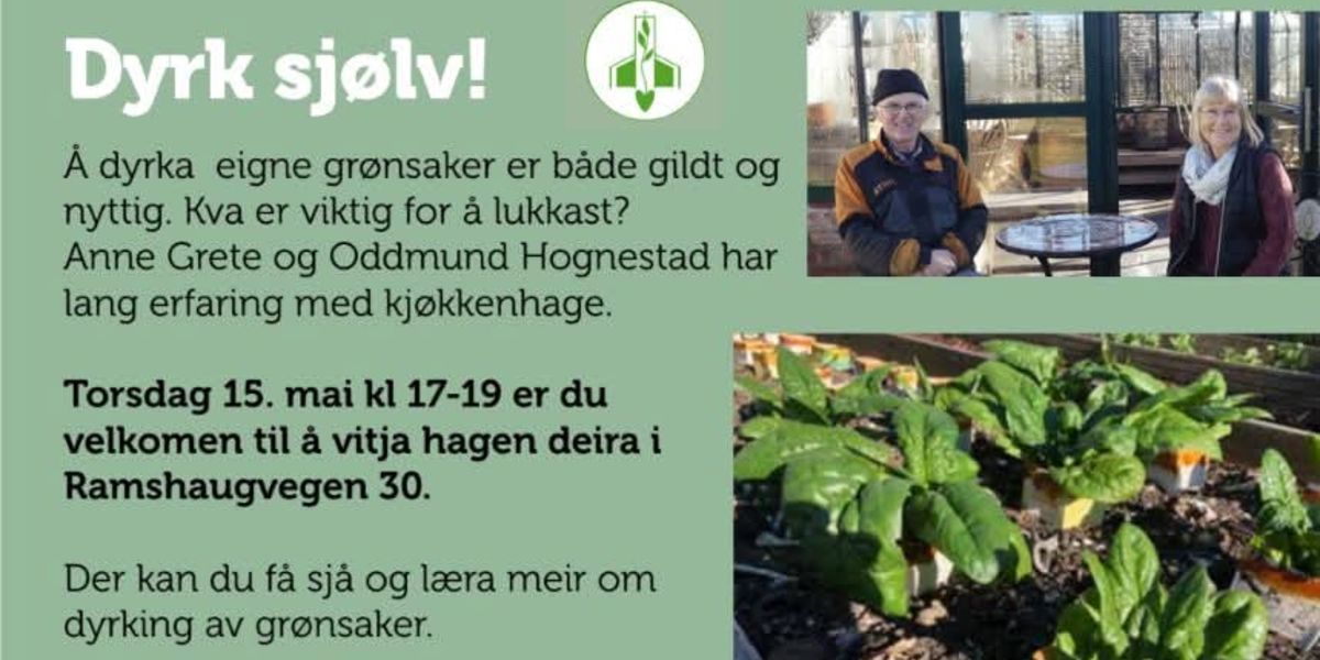 Dyrk sjølv! Med Anne Grethe og Oddmund