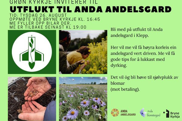 Utflukt til Anda andelsgard 26. august