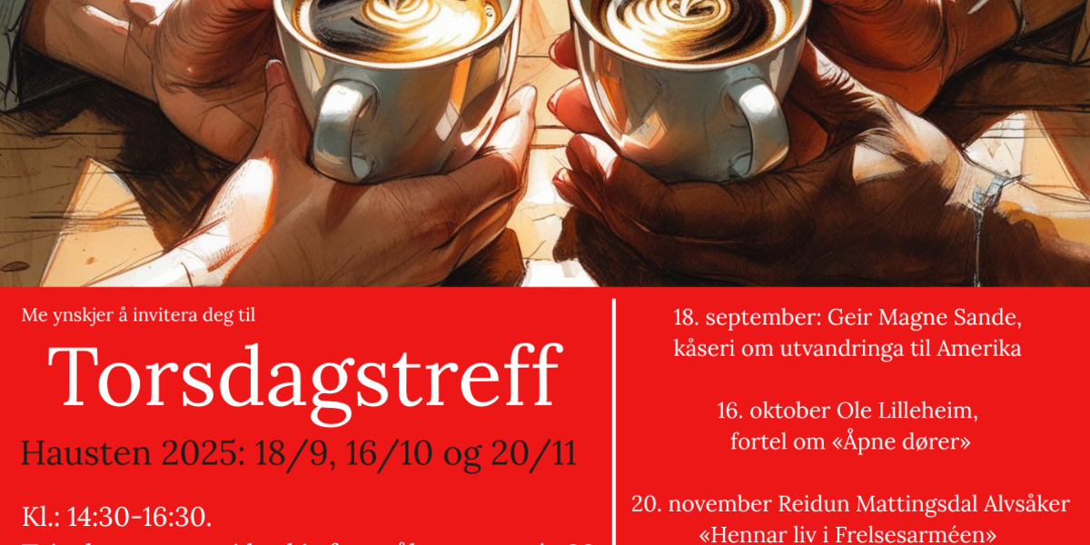 Torsdagstreffet hausten 2025