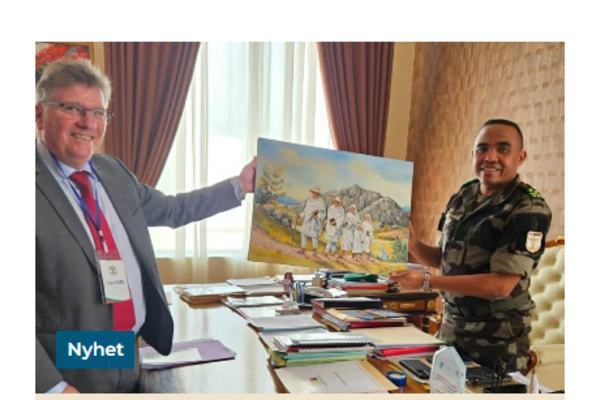 Eksklusivt intervju med interimpresidenten på Madagaskar