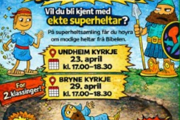 Superheltsamling for 2. klassingar