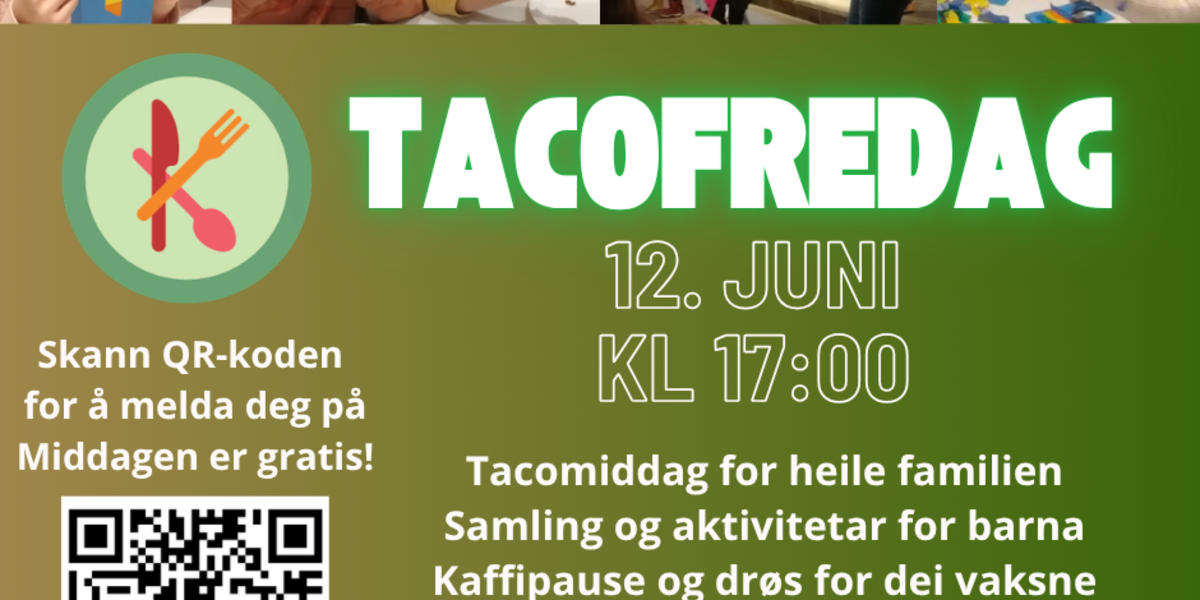 Tacofredag 12. juni