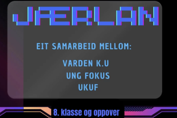 JærLAN for 8. klasse og oppover